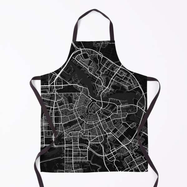 Item preview, Amsterdam City Map of North Holland, Netherlands - Moon designed and sold by deMAP.