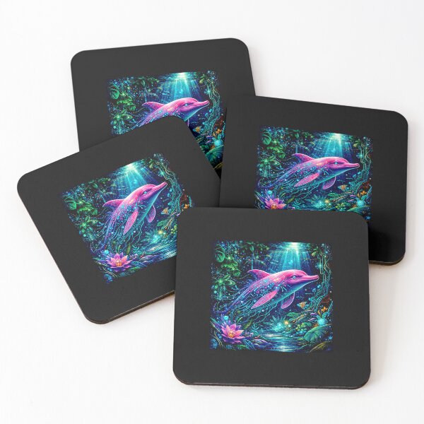 Item preview, Abyssal Dream of the Pink Amazonian River Dolphin #1 designed and sold by Helios Be. Lavsh.