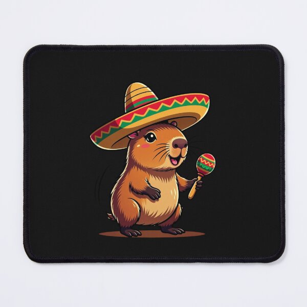 Item preview, Capybara Sombrero Cinco de Mayo Fiesta Celebration designed and sold by GrumpySableye.