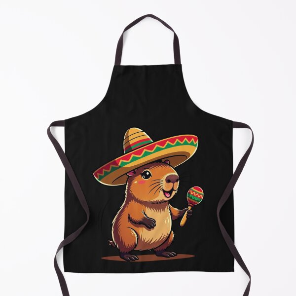 Item preview, Capybara Sombrero Cinco de Mayo Fiesta Celebration designed and sold by GrumpySableye.
