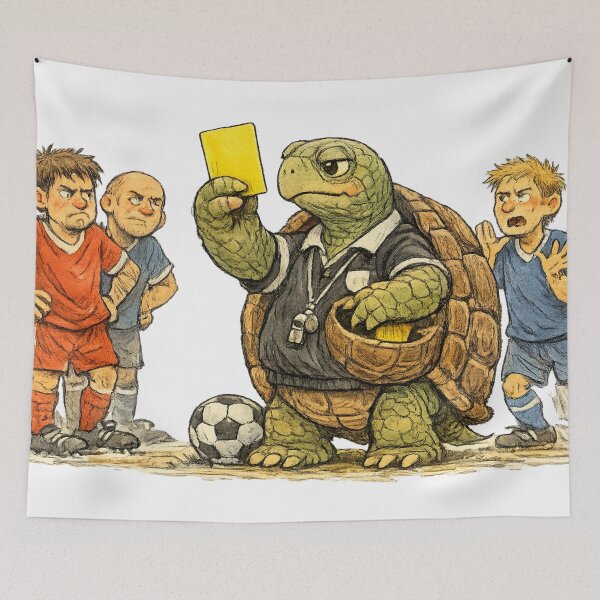 Item preview, Turtle Soccer Referee designed and sold by photoparadise22.