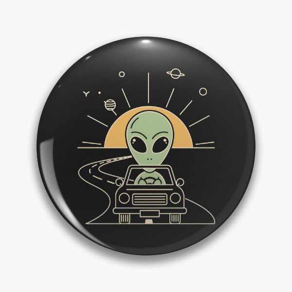 Artikelvorschau, Alien-Roadtrip entworfen und verkauft von Amir Faysal.