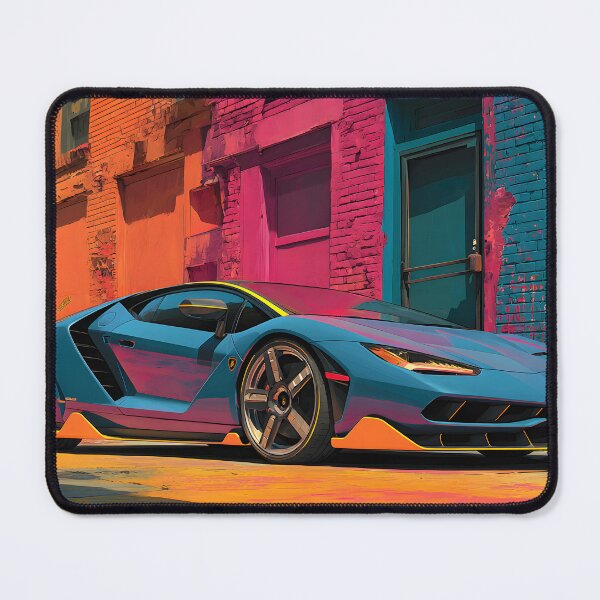 Item preview, Lamborghini Centenario Poster – Bright Pop Art Design designed and sold by AutoPopStudio.