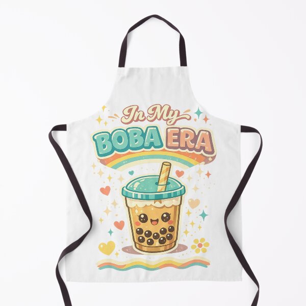 Item preview, In My Boba Era Kawaii Bubble Tea Design designed and sold by Item Geeks.