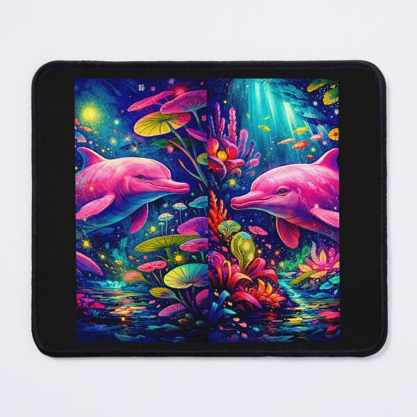 Item preview, Abyssal Dream of the Pink Amazonian River Dolphin #2 designed and sold by Helios Be. Lavsh.