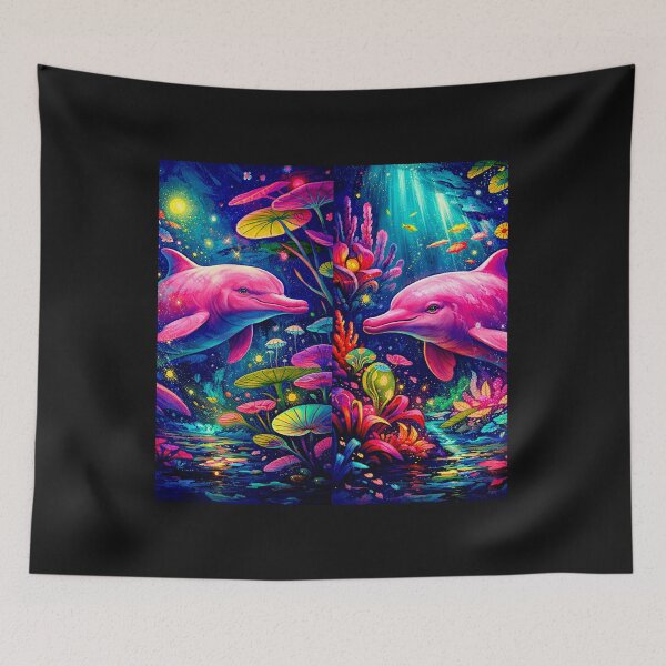 Item preview, Abyssal Dream of the Pink Amazonian River Dolphin #2 designed and sold by Helios Be. Lavsh.
