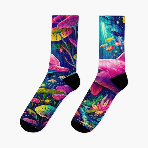 Item preview, Abyssal Dream of the Pink Amazonian River Dolphin #2 designed and sold by Helios Be. Lavsh.