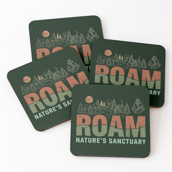 Item preview, ROAM – Nature’s Sanctuary Emblem designed and sold by Dogandesighn.
