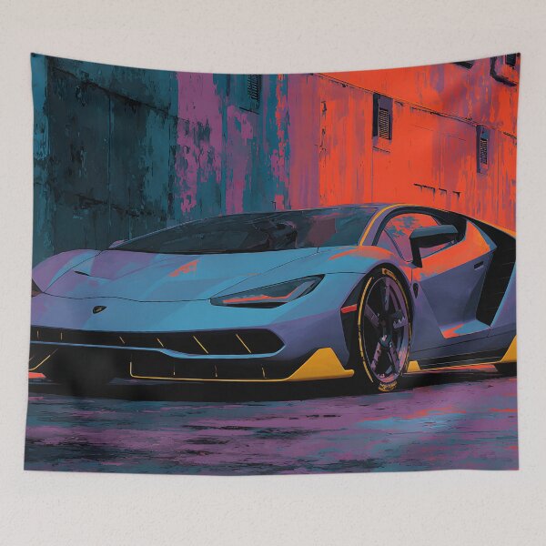 Item preview, Lamborghini Centenario Pop Art – Luxury Car Enthusiast Gift designed and sold by AutoPopStudio.