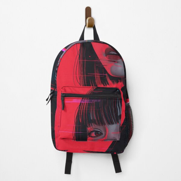 Item preview, Cyberpunk Bob Portrait with Digital Glitch Overlay on Red Background designed and sold by Sergii Davydenko.