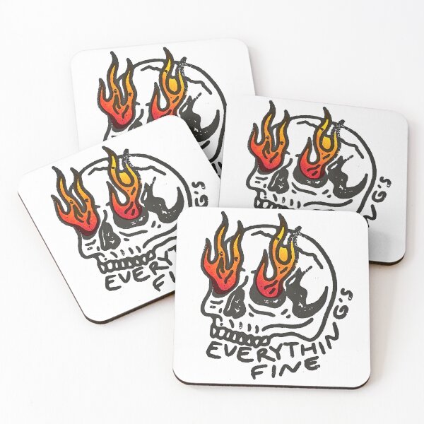 Item preview, Everything is Fine designed and sold by friedcactstudio.
