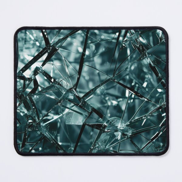 Item preview, Shattered glass mesh – structure in chaos designed and sold by CosmicGlyph.