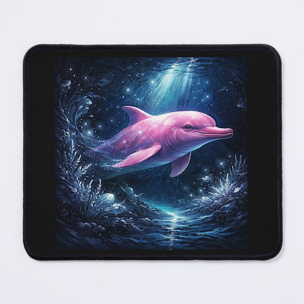 Item preview, Abyssal Dream of the Pink Amazonian River Dolphin #3 designed and sold by Helios Be. Lavsh.