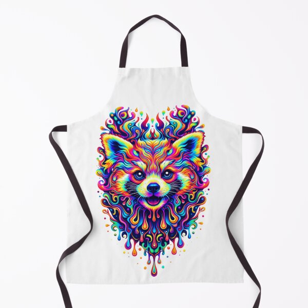 Item preview, Psychedelic Trippy Red Panda Graphic - Premium Design designed and sold by sabily.