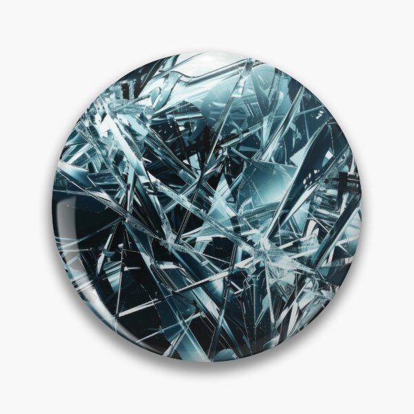 Item preview, Fragmented Structures – Abstract Ice Architecture designed and sold by CosmicGlyph.