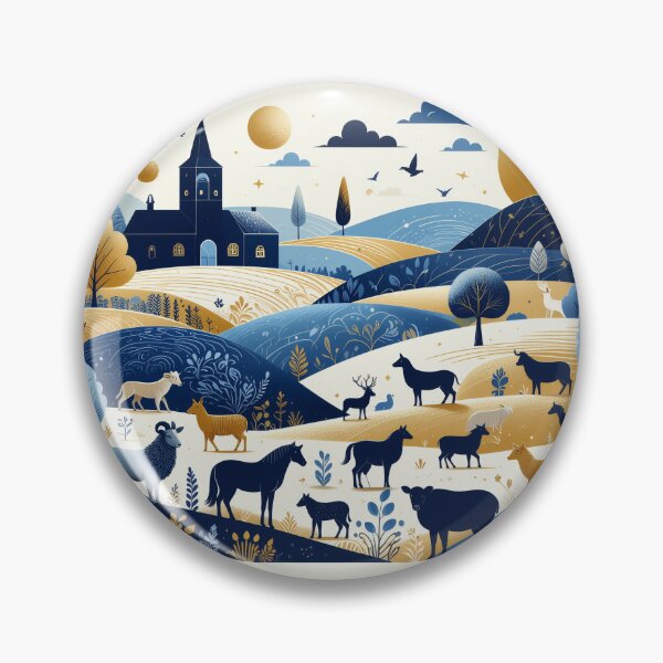 Item preview, Animal meadow - meadow landscape designed and sold by FehlingMedia.