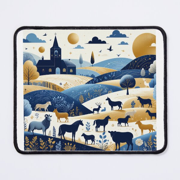 Item preview, Animal meadow - meadow landscape designed and sold by FehlingMedia.