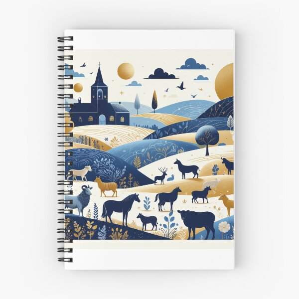 Item preview, Animal meadow - meadow landscape designed and sold by FehlingMedia.