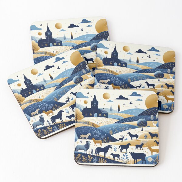 Item preview, Animal meadow - meadow landscape designed and sold by FehlingMedia.
