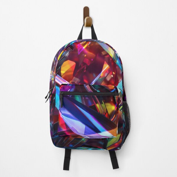 Item preview, Fascinating crystal explosion in rainbow colors designed and sold by CosmicGlyph.