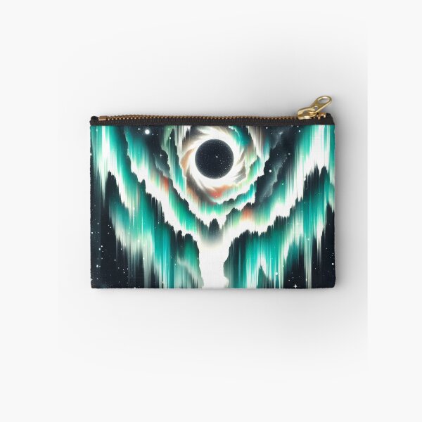 Item preview, Aurora Borealis Eclipse and Bear, Ai Generated Art   designed and sold by ACC .