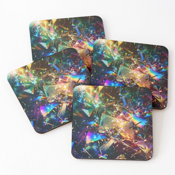 Item preview, Explosion of light and color – prisms in motion designed and sold by CosmicGlyph.
