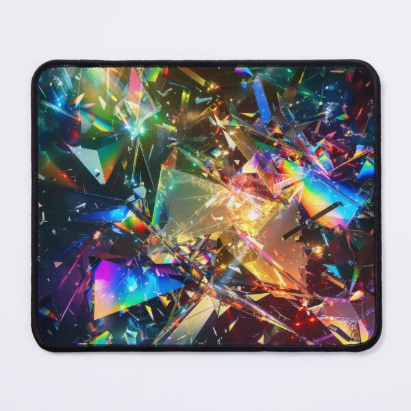 Item preview, Explosion of light and color – prisms in motion designed and sold by CosmicGlyph.
