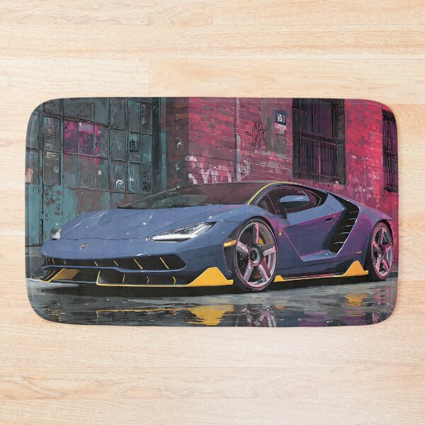 Item preview, Lamborghini Centenario Wall Decor – Vibrant Automotive Art designed and sold by AutoPopStudio.