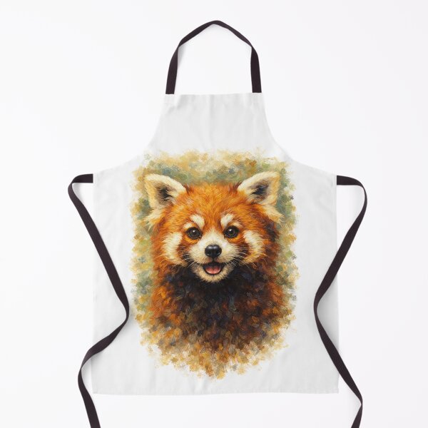 Item preview, Oil Painting Impressionist Red Panda Graphic - Premium Design designed and sold by sabily.