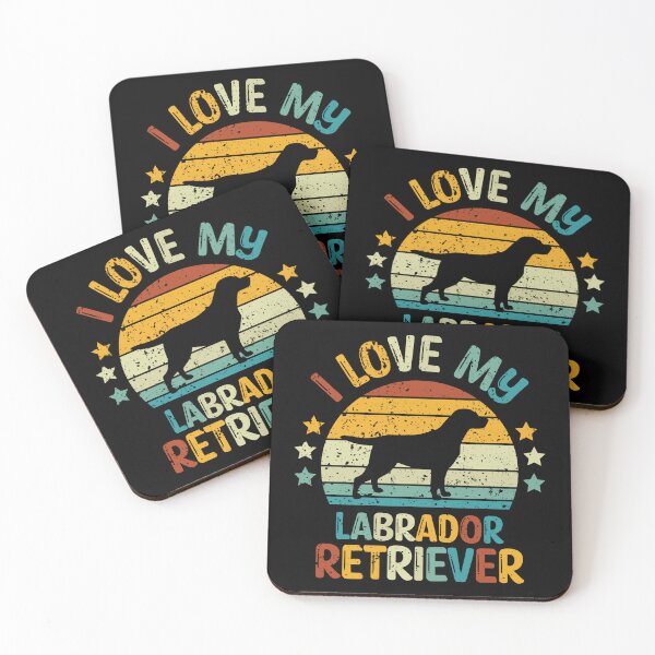 Item preview, I Love My Labrador Retriever Dog Owner Pet Parent designed and sold by StickChic.