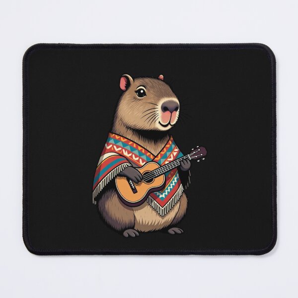 Item preview, Capybara PlayingCinco de Mayo Musician Gift designed and sold by GrumpySableye.
