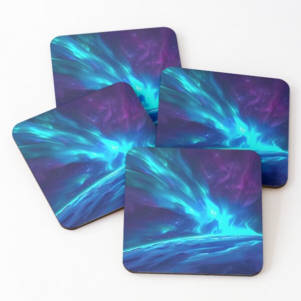 Item preview, Northern Lights from Space – Brilliant Aurora Borealis above Earth designed and sold by CosmicGlyph.