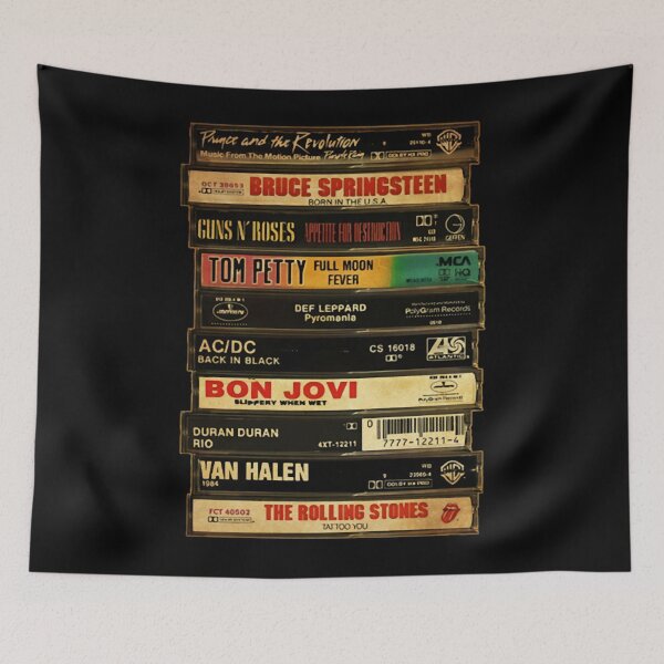 Item preview, Classic Rock Cassette Style  designed and sold by Saawa Taawe.