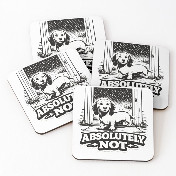 Item preview, Absolutely Not Dachshund Mom Shirt Funny Wiener Dog Mom Gift designed and sold by PawMuse Studio.