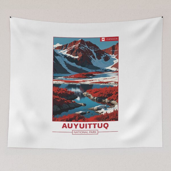 Item preview, Auyuittuq National Park Canada Travel designed and sold by Thistle-TShop.