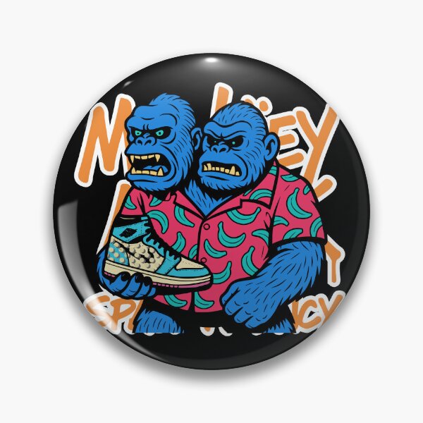 Item preview, MONKEY SYNERGY – TWIN GORILLA designed and sold by DixTartare.