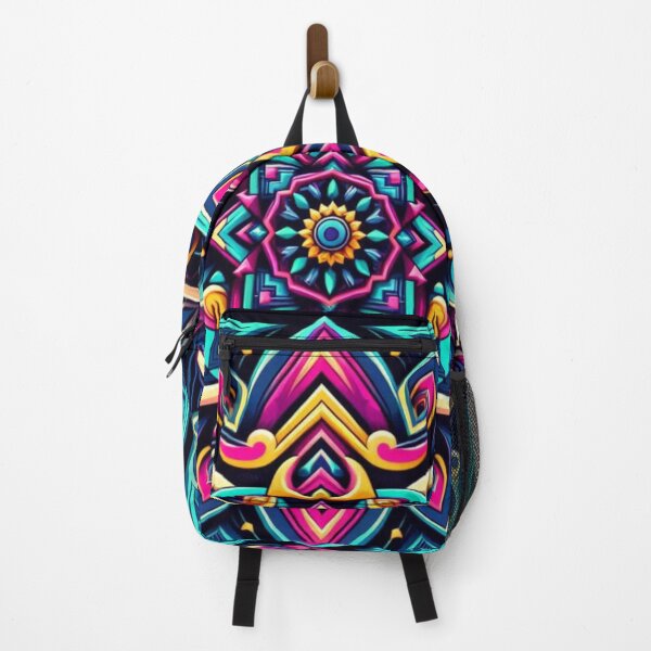 Item preview, Cosmic Mandala – Vibrant Geometric Emblem Design designed and sold by Dogandesighn.