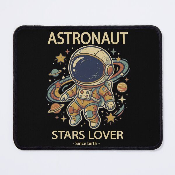 Item preview, Retro Astronaut Stars Lover Space Galaxy  designed and sold by ABDOULAH.