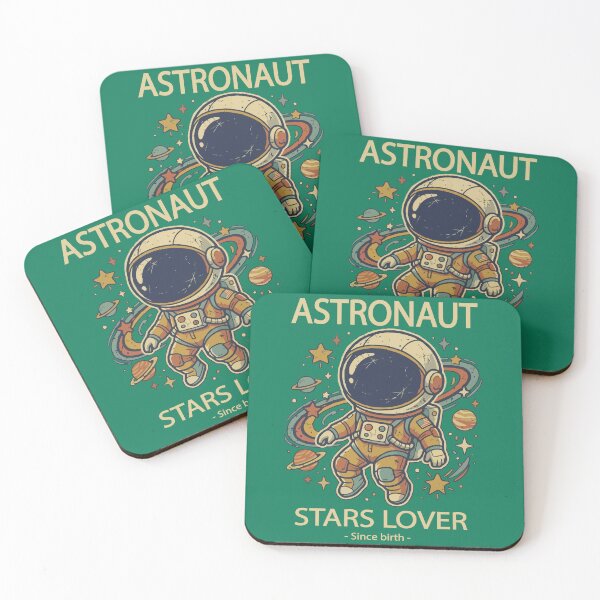 Item preview, Retro Astronaut Stars Lover Space Galaxy  designed and sold by ABDOULAH.