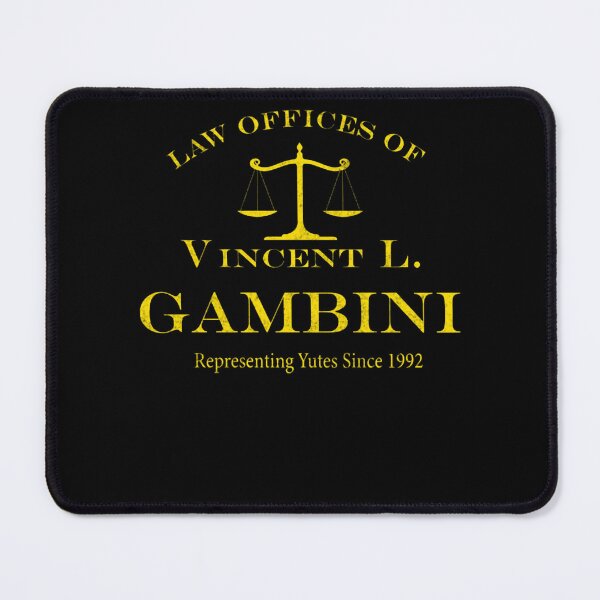 Item preview, Law Offices of Vincent L. Gambini - logo Represting Yutes Since 1992 designed and sold by ReenaCollection.