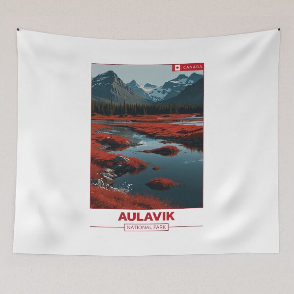 Item preview, Aulavik National Park Canada Travel designed and sold by Thistle-TShop.