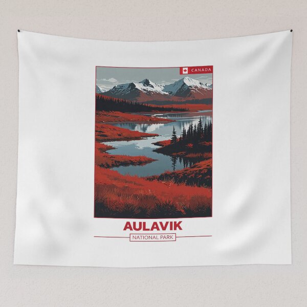 Item preview, Aulavik National Park Canada Travel designed and sold by Thistle-TShop.