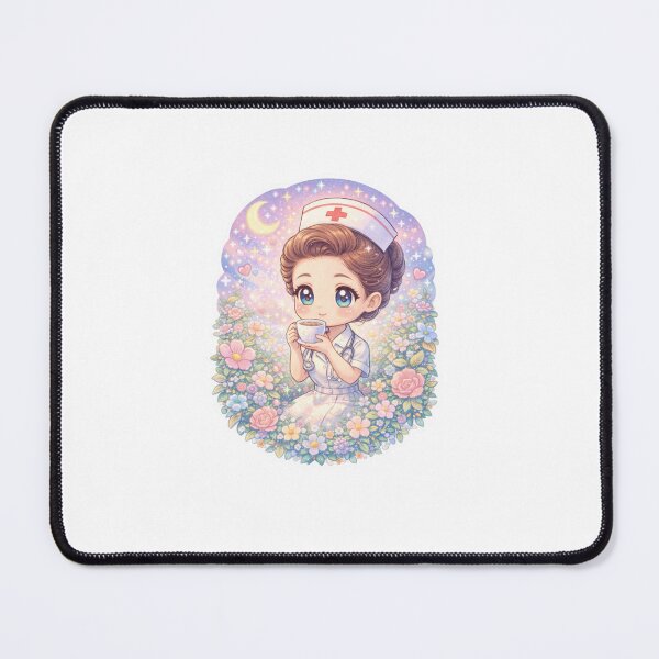 Item preview, Creative Kawaii Pastel Chibi Registered Nurse Design - Unique Artwork designed and sold by sabily.