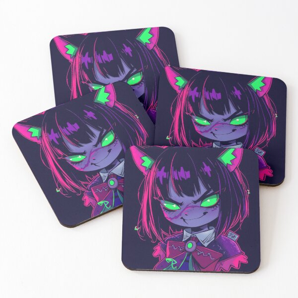 Item preview, Vibrant Kawaii-Core Illustration with Mischievous Characters and Neon Accents designed and sold by Sergii Davydenko.
