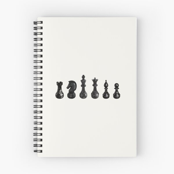 Item preview, Black Marble Chess Pieces Minimal Strategy Art designed and sold by trepiu.