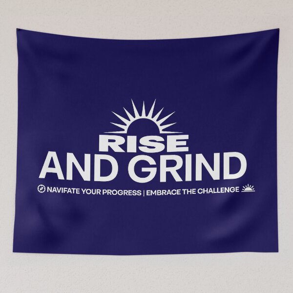 Item preview, Rise and Grind Sunrise designed and sold by DesignOnTshirt.