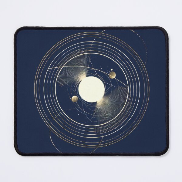 Item preview, Abstract orbits in the golden orbit designed and sold by CosmicGlyph.
