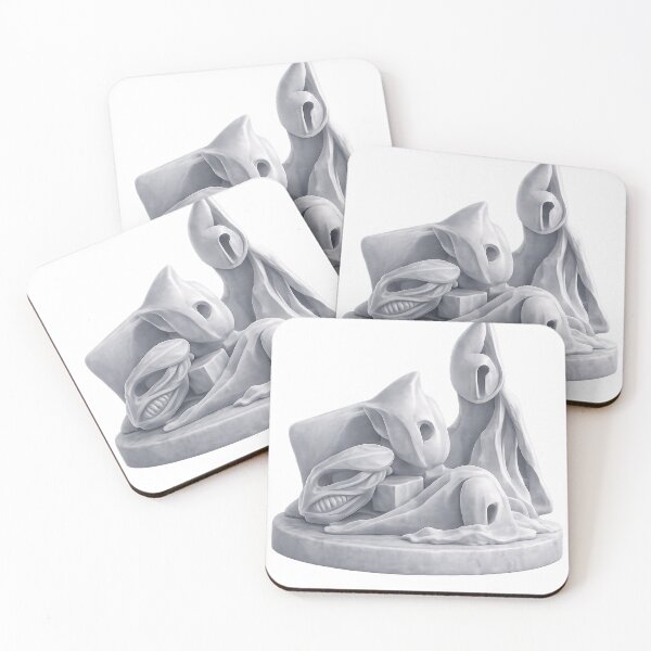 Item preview, SCARY MARBLE MONSTERS designed and sold by Unreasonableart.