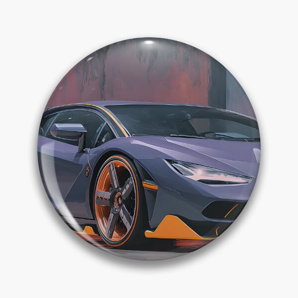 Item preview, Lamborghini Centenario Wall Art – Vibrant Garage Decor designed and sold by AutoPopStudio.