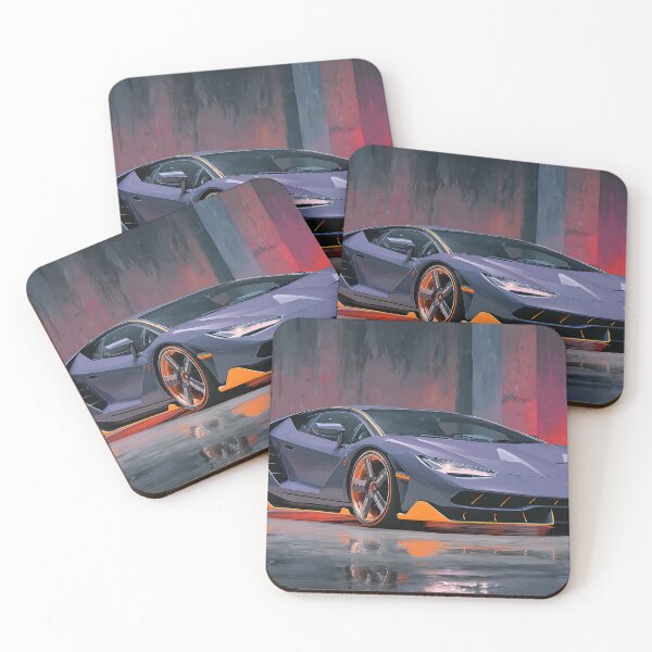 Item preview, Decoración de pared Lamborghini Centenario – Decoración vibrante para el garaje designed and sold by AutoPopStudio.